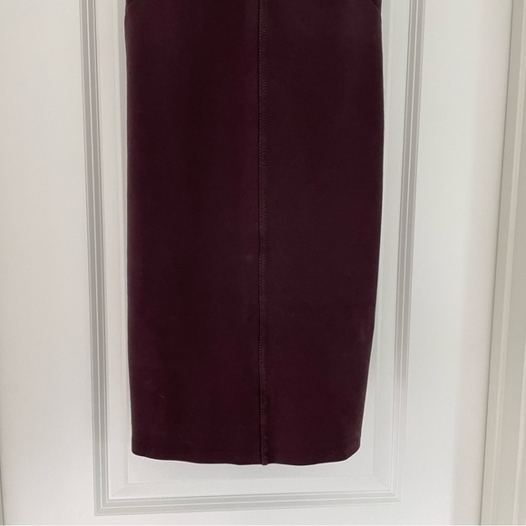 Athleta Whirlwind Tank Dress Shelf Bra Burgundy XS - Picture 5 of 6